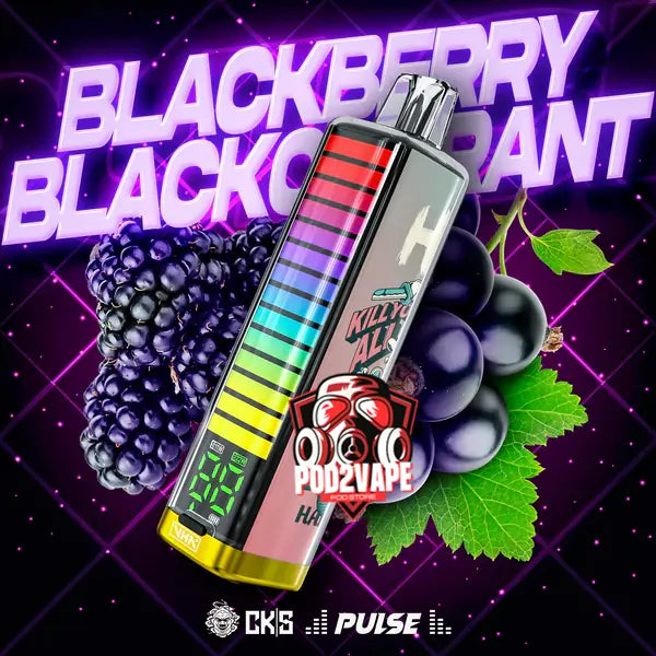 Cks pulse 15000 puffs blackberry blackcurrant