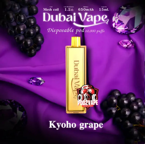 Dubai vape 10000 puffs kyoho grape