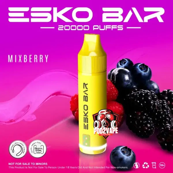 Esko bar 20000 puffs mixberry