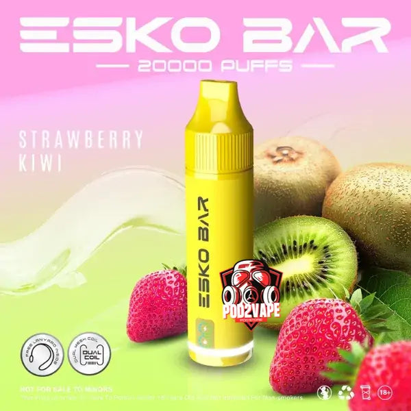 Esko bar 20000 puffs strawberry kiwi