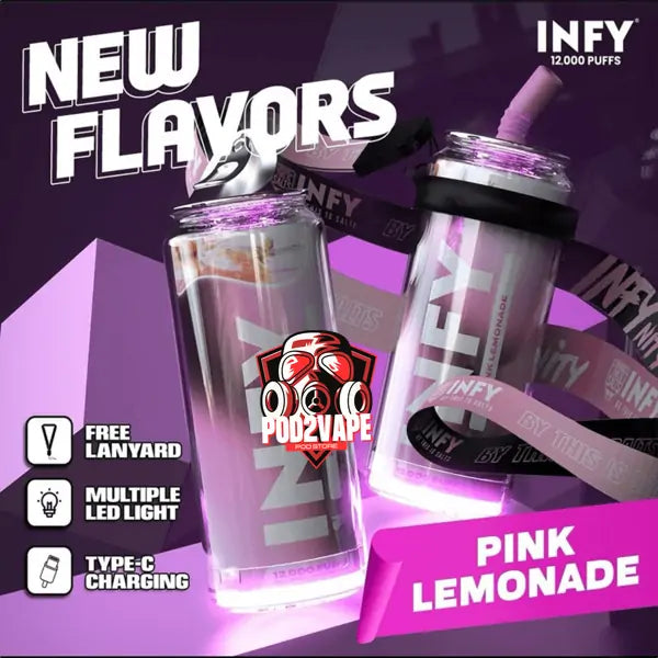 Infy 12000 puffs pink lemonade