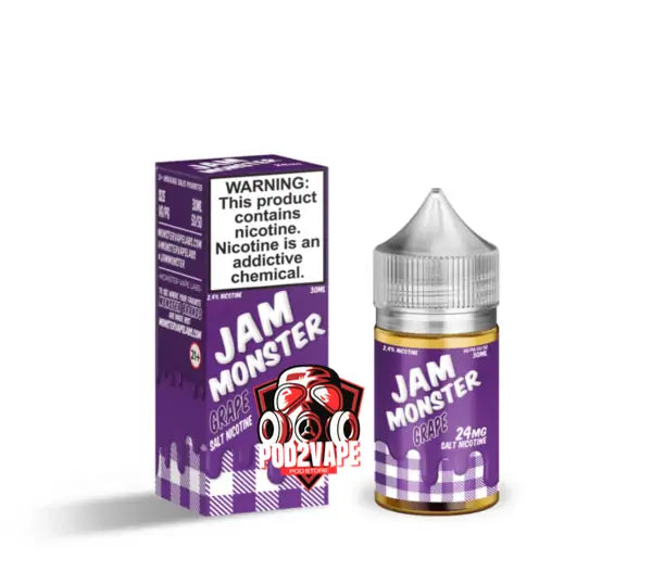 Jam monster salt nic grape nic24