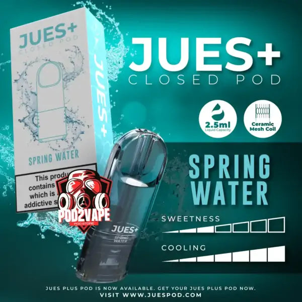 หัวพอต Jues plus 2.5ml spring water
