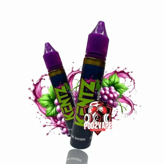 น้ำยาฟรีเบส องุ่นเข้มข้น แบรนด์ใหม่ ยอดนิยม Kentz supergrape