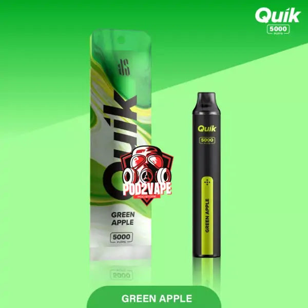 Ks quik 5000 puffs green apple