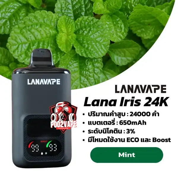 Lana iris 24k mint