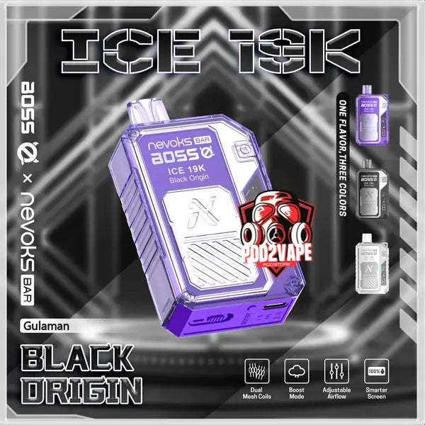 Nevoks bar ice 19000 puffs gulaman