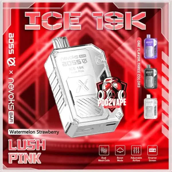 Nevoks bar ice 19000 puffs watermelon strawberry
