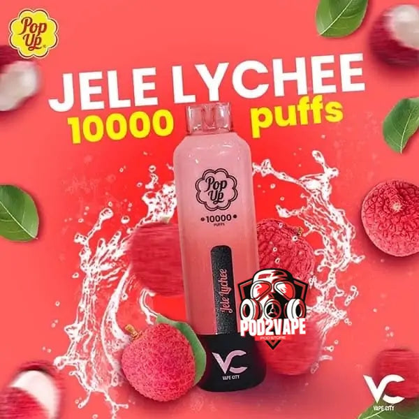 Pop up 10000 puffs jele lychee