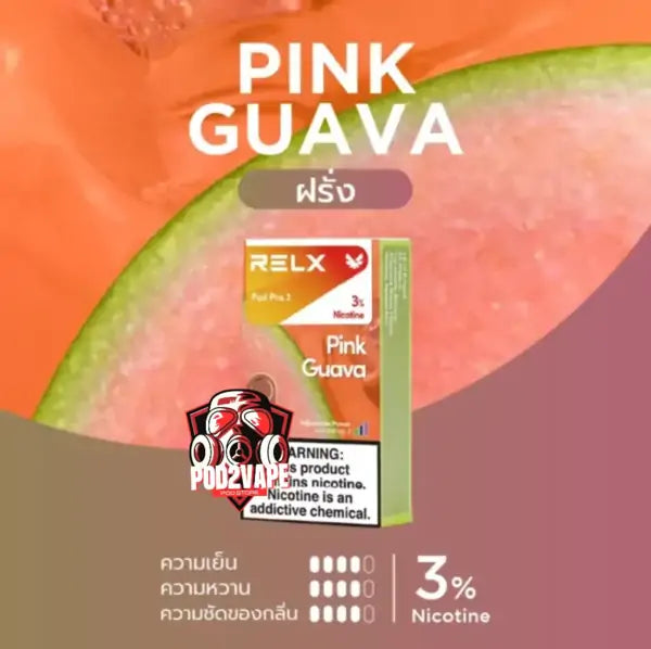 หัว Relx pro 2 pink guava