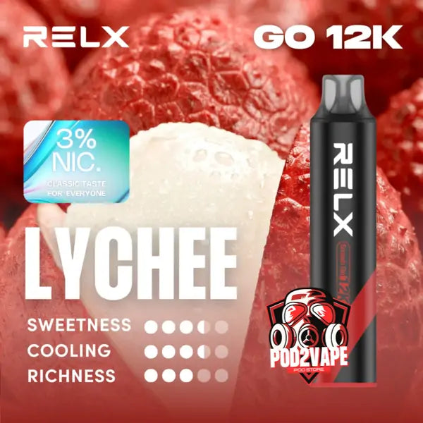 Relx smash go 12k lychee nic30