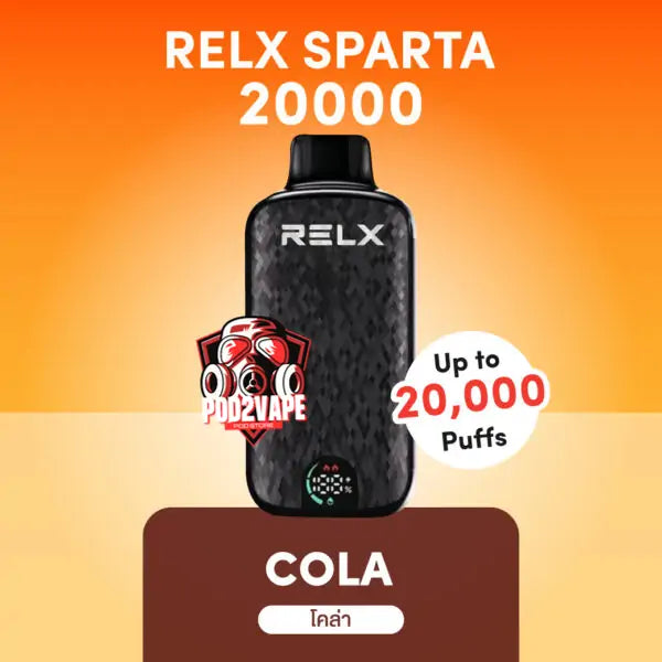 Relx sparta 20000 puffs cola