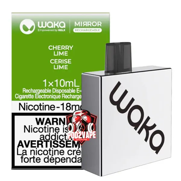 Relx waka mirror 4500 puffs cherry lime
