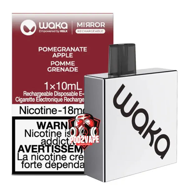 Relx waka mirror 4500 puffs pomegranate apple