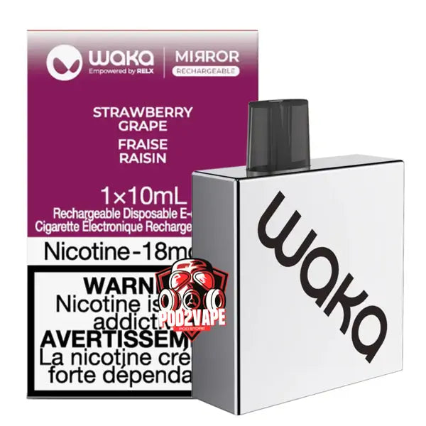 Relx waka mirror 4500 puffs strawberry grape