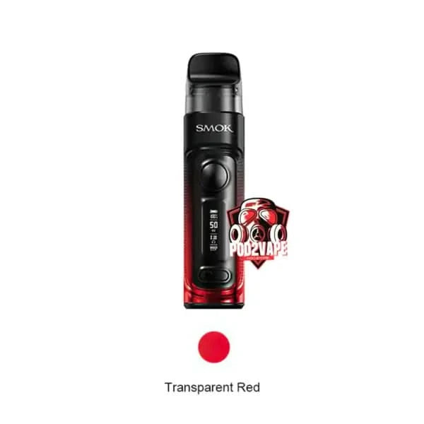 Smok rpm c pod kit transparent red