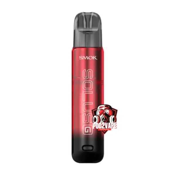 Smok solus g kit transparent red
