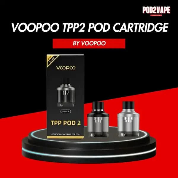 หัวแท้งค์ Voopoo tpp 2 pod cartridge กล่องมี 2 ชิ้น สำหรับคอยล์ Tpp