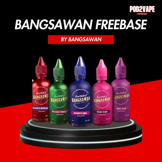 Bangsawan freebase น้ำยาฟรีเบส มีมากกว่า 7 รสชาติ อร่อยมากตามฉบับพรีเมี่ยม