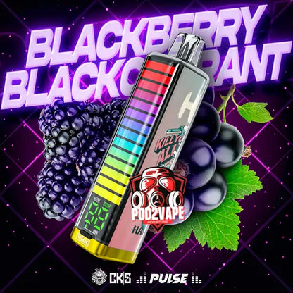 Cks pulse 15000 puffs blackberry blackcurrant
