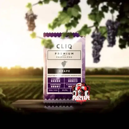 หัวพอต Cliq 2.5ml grape
