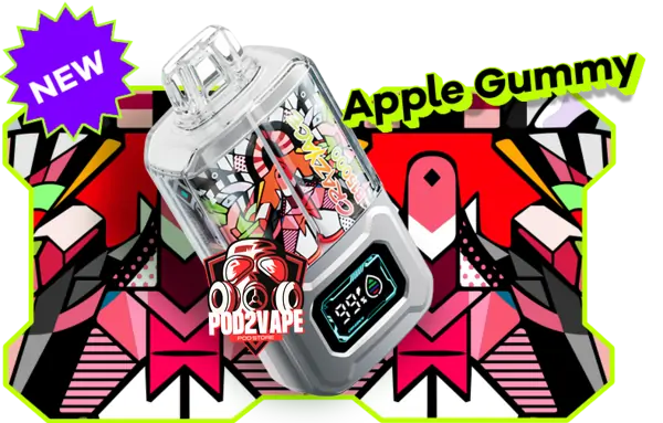 Crazyace b15000 puffs apple gummy