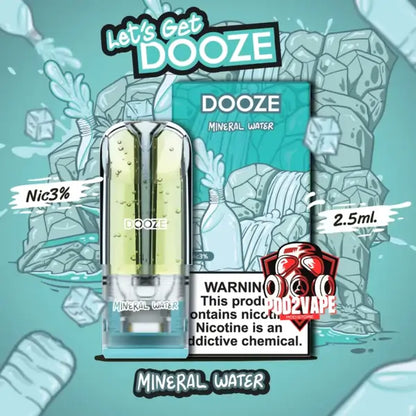 หัวพอต dooze 2.5ml pod mineral water