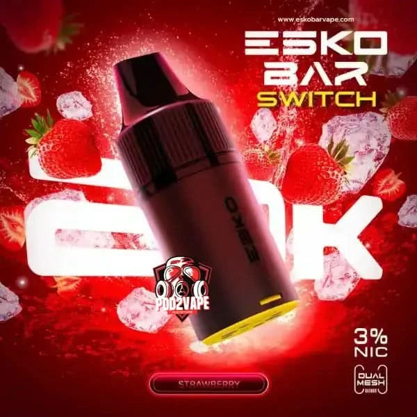 หัว esko bar switch 20k strawberry