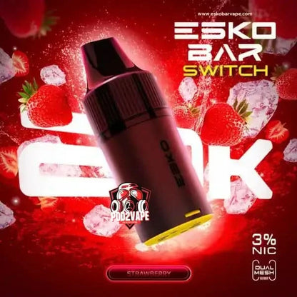 หัว esko bar switch 20k strawberry
