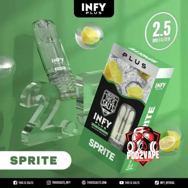 หัวพอต infy plus 2.5ml sprite