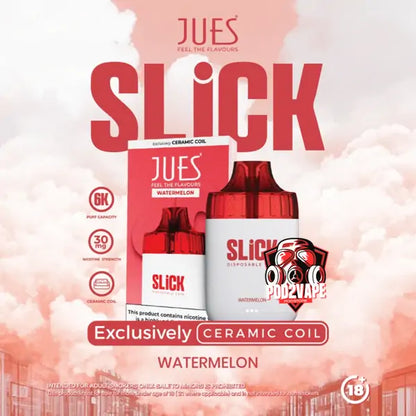 Jues slick 6000 puffs watermelon