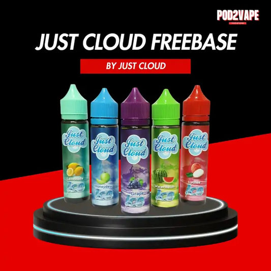 น้ำยาฟรีเบส สายเย็นสุดขั้ว Just cloud freebase 60ml