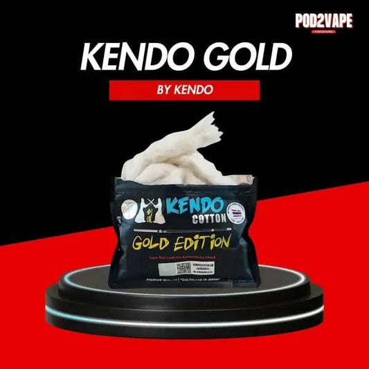 Kendo gold cotton สำลีบุหรี่ไฟฟ้า ระดับพรีเมี่ยม