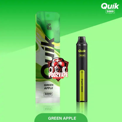 Ks quik 5000 puffs green apple