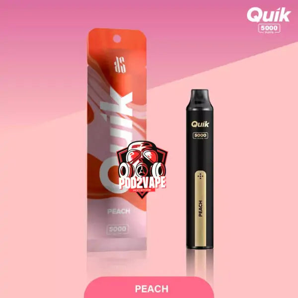 Ks quik 5000 puffs peach