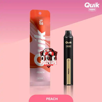 Ks quik 5000 puffs peach