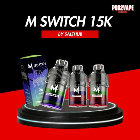 หัว m switch 15k รูปแบบใหม่ปี 2025 ดีกว่าเดิม ไม่รั่วซึมอีกแล้ว