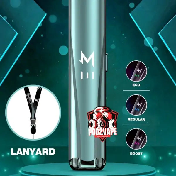 M zero pro pod teal