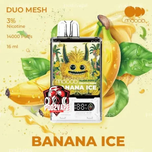 Moood monster 14k banana ice nic30