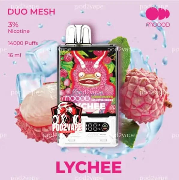 Moood monster 14k lychee nic30