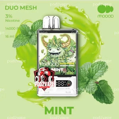 Moood monster 14k mint nic30
