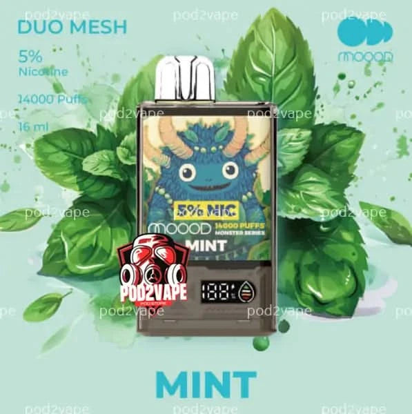 Moood monster 14k mint nic50