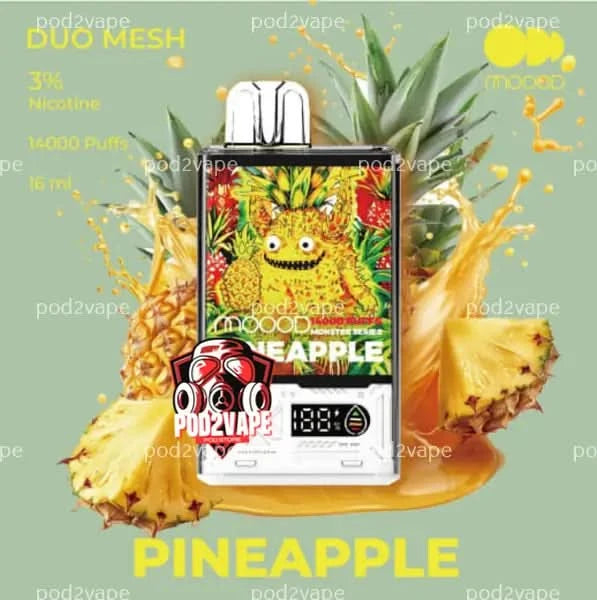 Moood monster 14k pineapple nic30