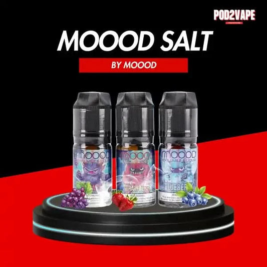 น้ำยา moood salt nic 30ml nic30 หอม หวาน ลงตัวอย่างดีเยี่ยม เหมาะกับพอตบุหรี่ไฟฟ้า Mtl