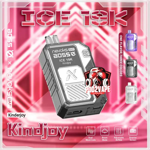 Nevoks bar ice 19000 puffs kinderjoy