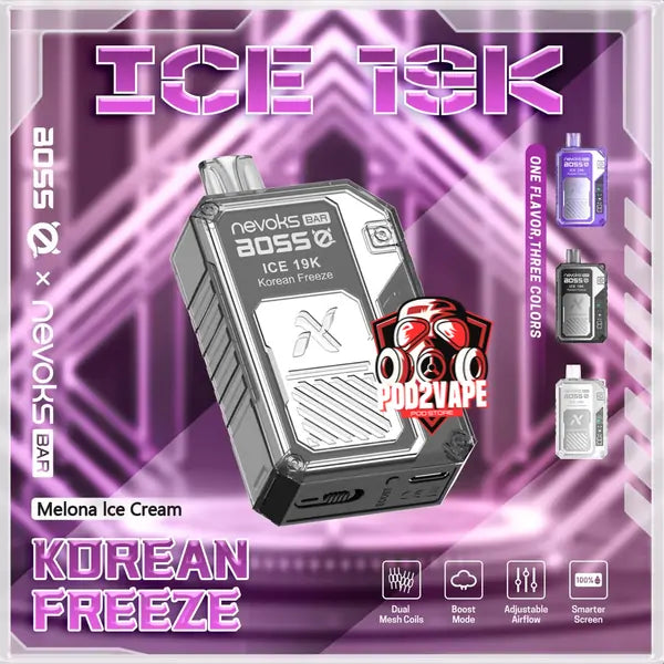Nevoks bar ice 19000 puffs melona ice cream