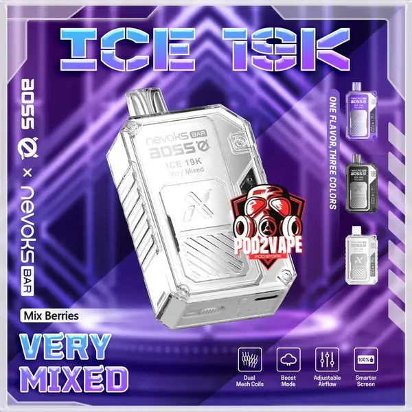 Nevoks bar ice 19000 puffs mix berries