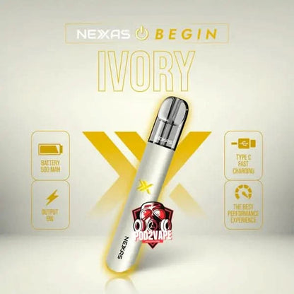 Nexas begin pod ivory