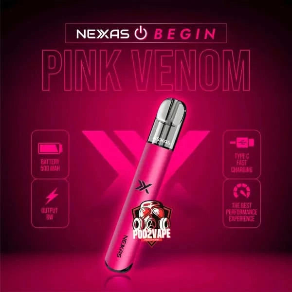 Nexas begin pod pink venom