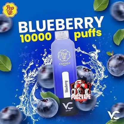 Pop up 10000 puffs blueberry